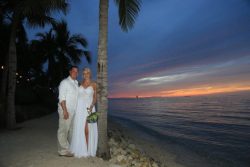 Couple on Beach Wedding Couple on Beach Wedding